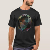 Earth Disco Ball Tシャツ (正面)