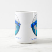 Earth First Funny Mug -- 画像では歪んで見えますが、 コーヒーマグカップ (中央)