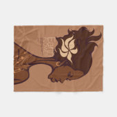 EARTH FLOWER フリースブランケット (正面(横))