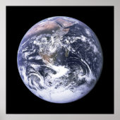 Earth from Apollo 17 ポスター (正面)