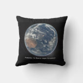 Earth From Artemis II クッション (裏面)
