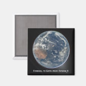 Earth From Artemis II マグネット (正面/裏面)