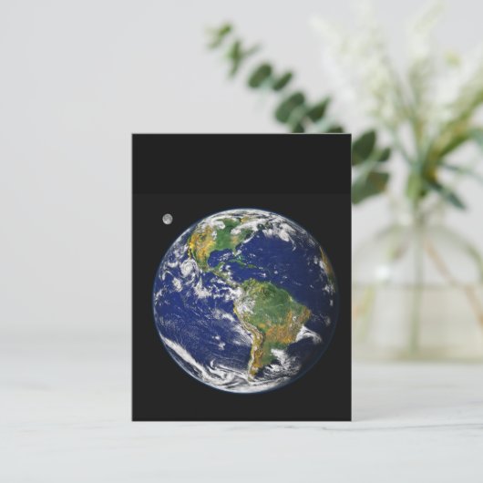 Earth from space ポストカード (スタンド正面)