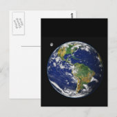 Earth from space ポストカード (正面/裏面)