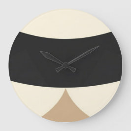 Earth Geometry Journal – wall art and decor clock  ラージ壁時計