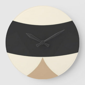 Earth Geometry Journal – wall art and decor clock  ラージ壁時計