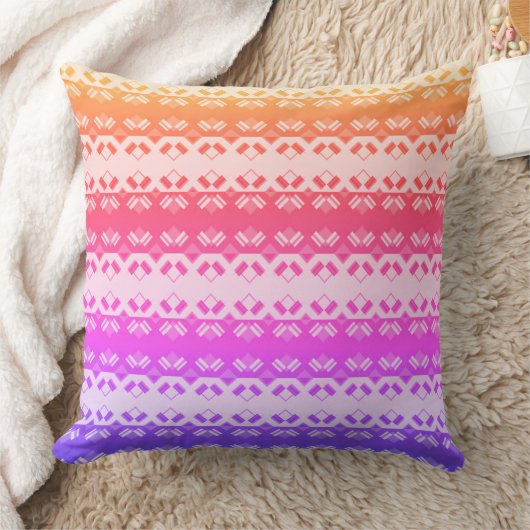 Earth Grid Rainbow  クッション (ブランケット)