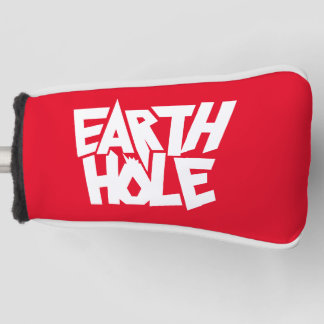 Earth Hole ゴルフヘッドカバー 赤