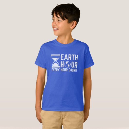 Earth Hour Tシャツ (正面フル)