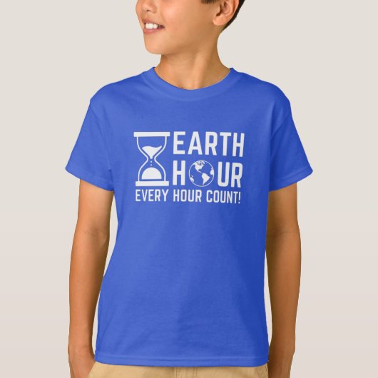 Earth Hour Tシャツ (正面)