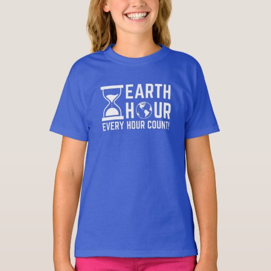 Earth Hour T-Shirt Tシャツ (正面)