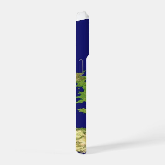 Earth image maps  iPhoneケース (右側面)