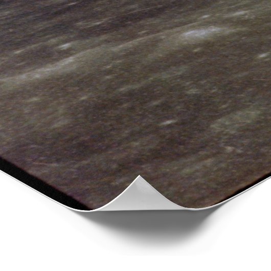 Earth in Space from the Moon ポスター (角)