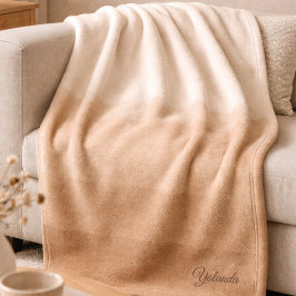 Earth Layered Calm Fleece Blanket フリースブランケット