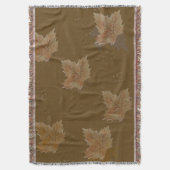 Earth Leaf Comfort スローブランケット (正面縦)