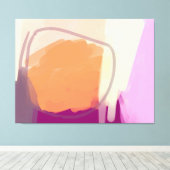 Earth & Lightの引き伸ばしキャンバス印刷 キャンバスプリント (インサイチュ (ウッドフロア))