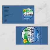 Earth Month名刺 名刺 (正面/裏面)