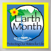 Earth Month Poster ポスター (正面)