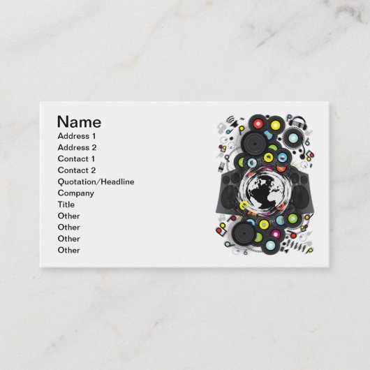 Earth_Music 名刺 (正面)