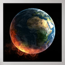 Earth on Fireポスター