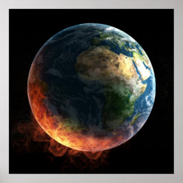 Earth on Fireポスター ポスター