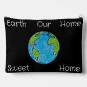 Earth Our Home Sweet Home アクセサリーポーチ (裏面)