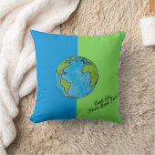 Earth Our Home Sweet Home クッション (ブランケット)