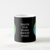 Earth Our Home Sweet Home コーヒーマグカップ (中央)