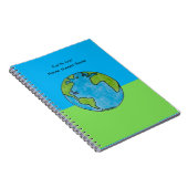 Earth Our Home Sweet Home ノートブック (右側)