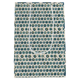 Earth Pattern ミディアムペーパーバッグ