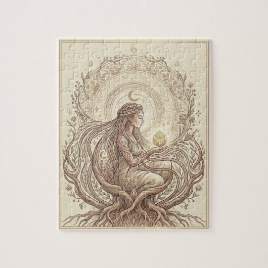 Earth Priestess ジグソーパズル (縦)