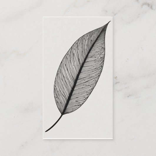 Earth & Quill Wing Graphic T-Shirt – Nature & Imag 名刺 (裏面)