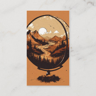 Earth & Quill Wing Graphic T-Shirt – Nature & Imag 名刺