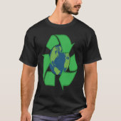 Earth Recycle Symbol  1 Tシャツ (正面)