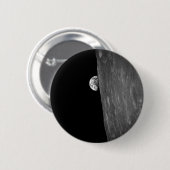 「Earth-Rise」、宇宙撮影 缶バッジ (正面&裏面)