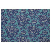 Earth Rose Blues ファブリック (ファットクウォーター)