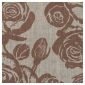 Earth Rose Mocha ファブリック (クローズアップ)