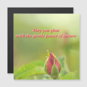 Earth’s Glow and Healing Japanese Flowers/EarthDay (正面/裏面)