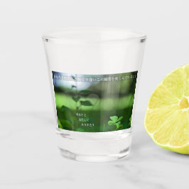 Earth’s Glow and Healing Japanese Flowers/EarthDay ショットグラス