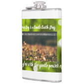 Earth’s Glow and Healing Japanese Flowers/EarthDay フラスク (左)