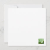 Earth’s Glow and Healing Japanese Flowers/EarthDay 招待状 (裏面)