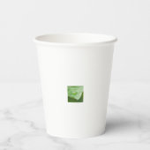 Earth’s Glow and Healing Japanese Flowers/EarthDay 紙コップ (裏面)