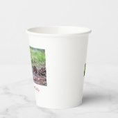 Earth’s Glow and Healing Japanese Flowers/EarthDay 紙コップ (左)