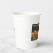 Earth’s Glow and Healing Japanese Flowers/EarthDay 紙コップ (右)