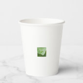 Earth’s Glow and Healing Japanese Flowers/EarthDay 紙コップ (裏面)