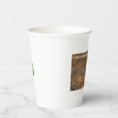 Earth’s Glow and Healing Japanese Flowers/EarthDay 紙コップ (右)