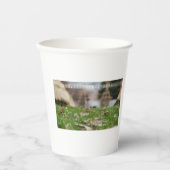 Earth’s Glow and Healing Japanese Flowers/EarthDay 紙コップ (正面)