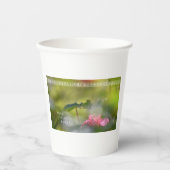 Earth’s Glow and Healing Japanese Flowers/EarthDay 紙コップ (正面)