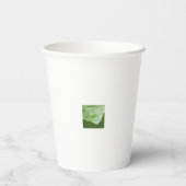 Earth’s Glow and Healing Japanese Flowers/EarthDay 紙コップ (裏面)