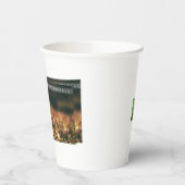 Earth’s Glow and Healing Japanese Flowers/EarthDay 紙コップ (左)